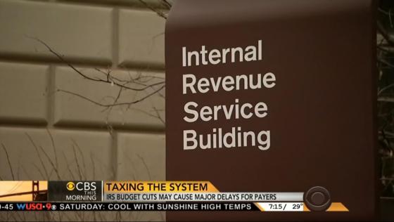 CBS Defends IRS Against Republican ‘Payback’ Cuts to IRS Budget